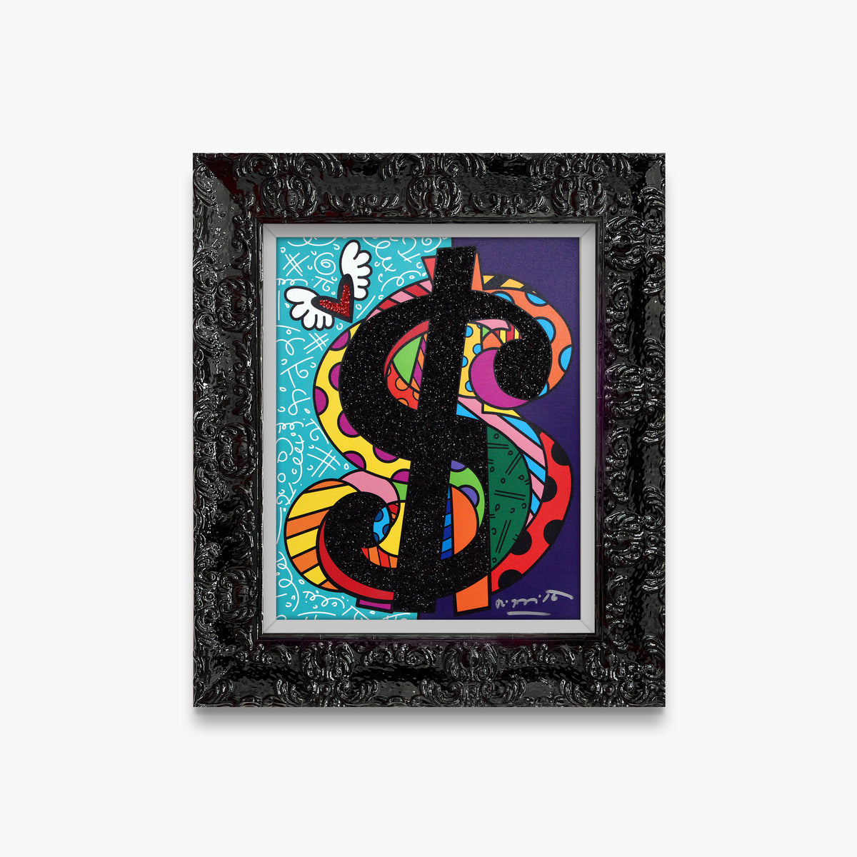 modern pop art around cream series limited edition  vibrant home decor
