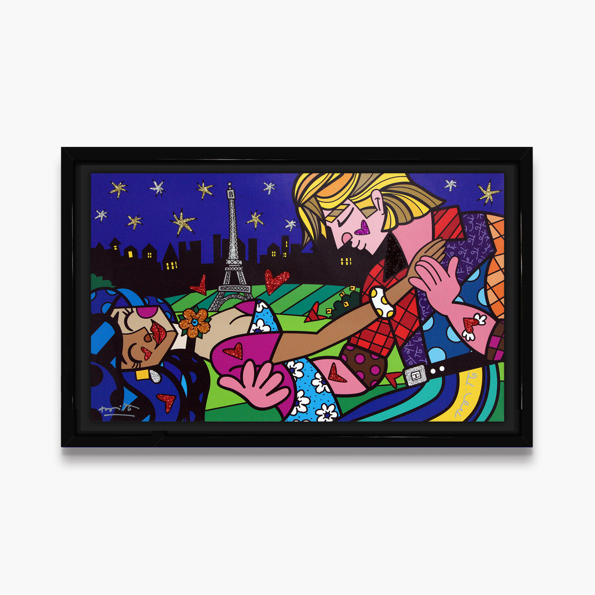 midnight in paris limited edition  artistic colorful design collectible