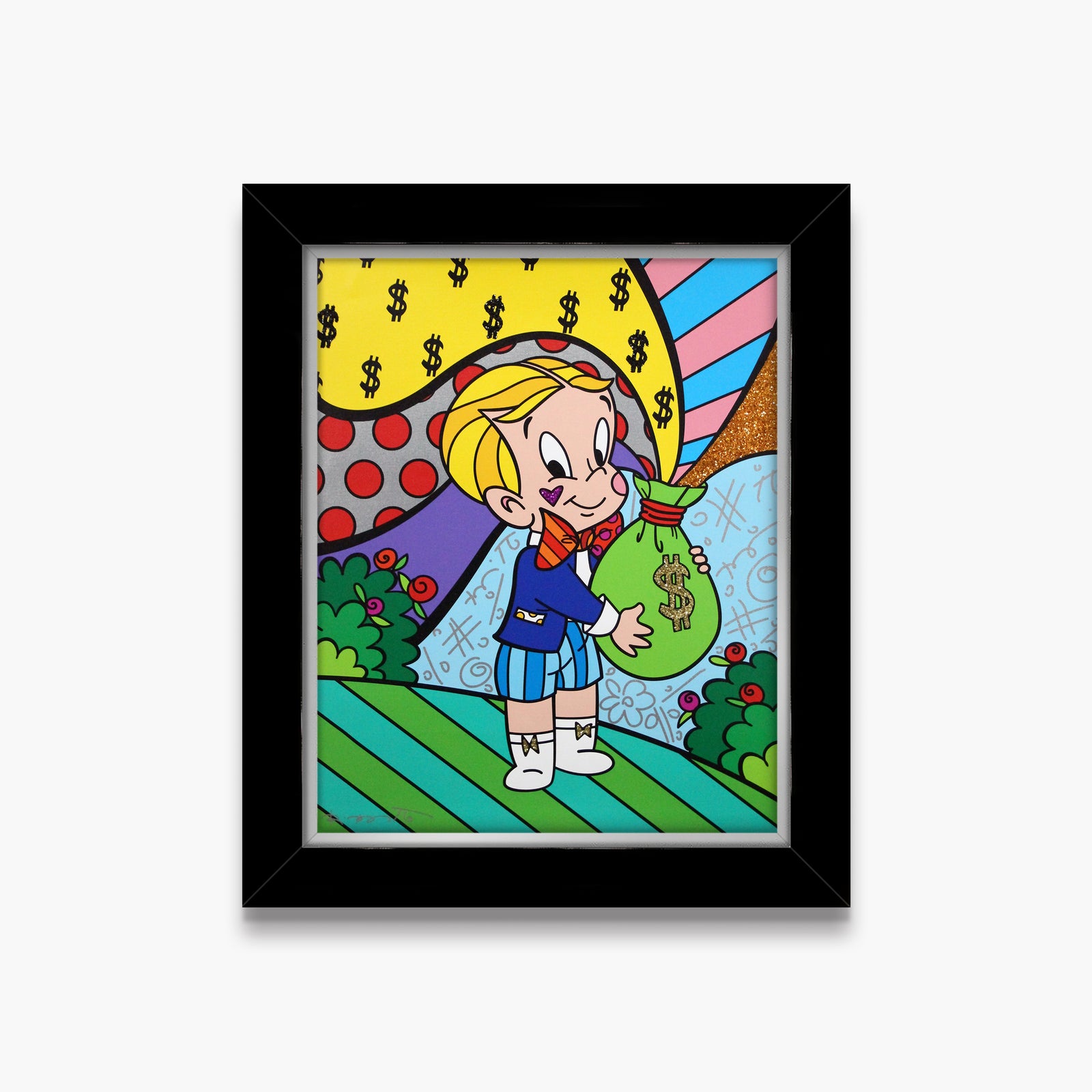 richie rich nbcuniversal limited edition  artistic colorful design collectible