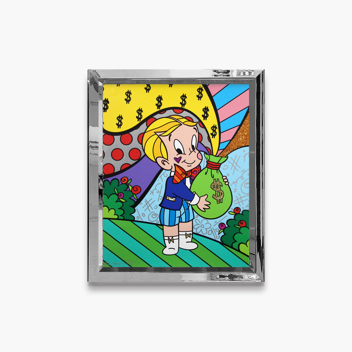 richie rich nbcuniversal limited edition  artistic colorful design collectible