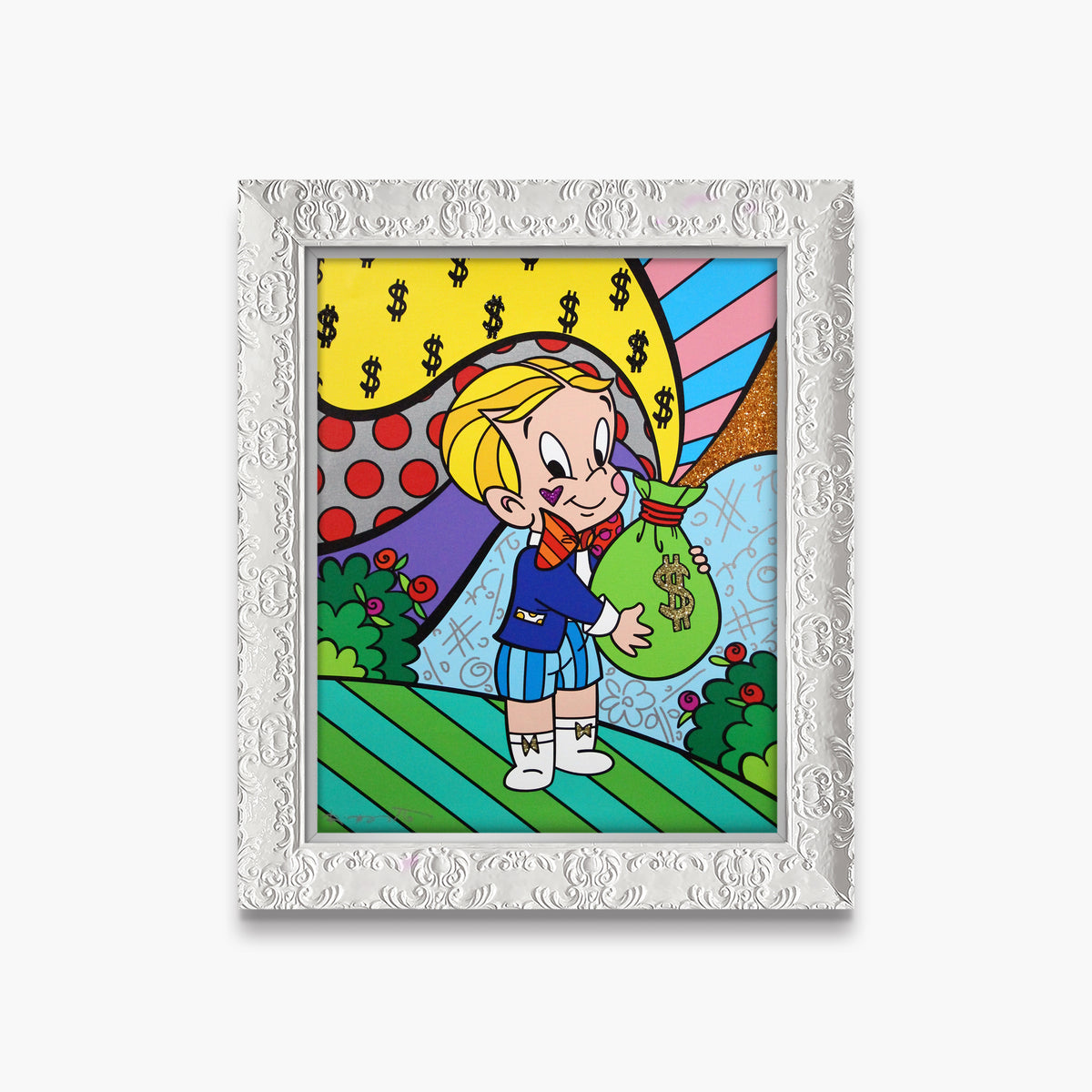 richie rich nbcuniversal limited edition  artistic colorful design collectible