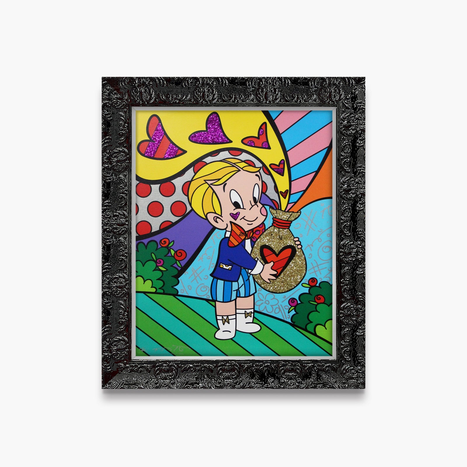 richie rich love nbcuniversal limited  artistic colorful design collectible