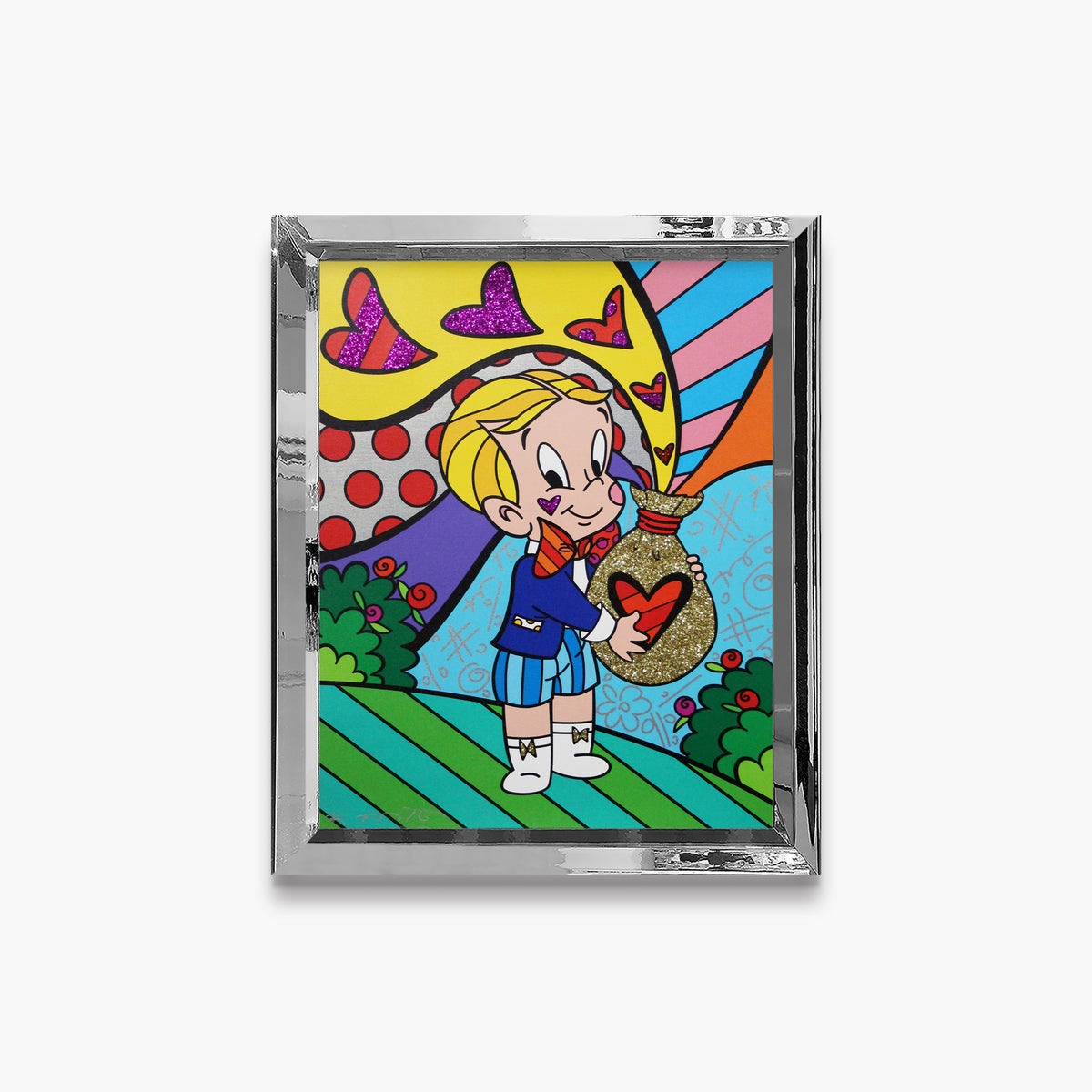 richie rich love nbcuniversal limited  artistic colorful design collectible