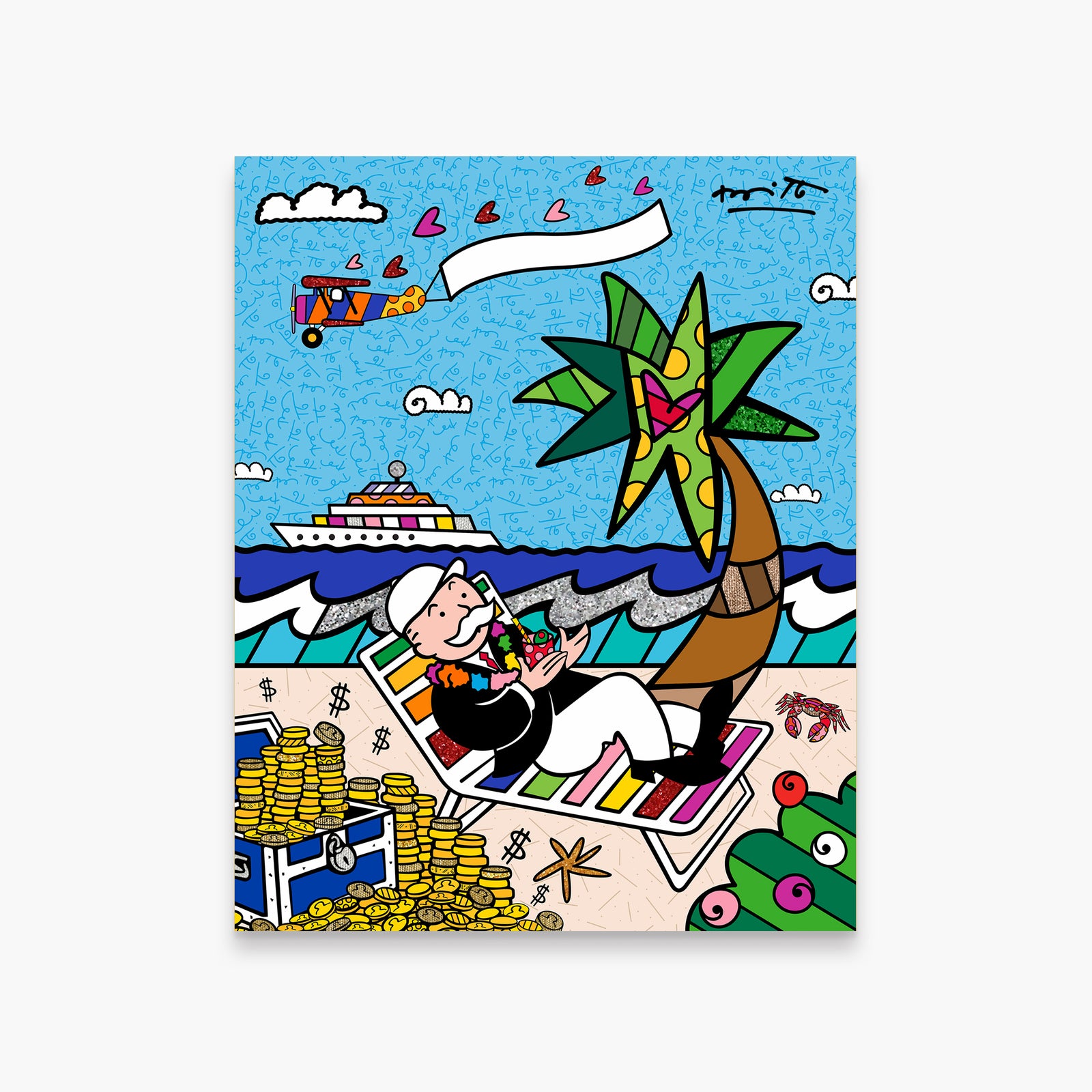 Mr. Monopoly - Limited Edition Print