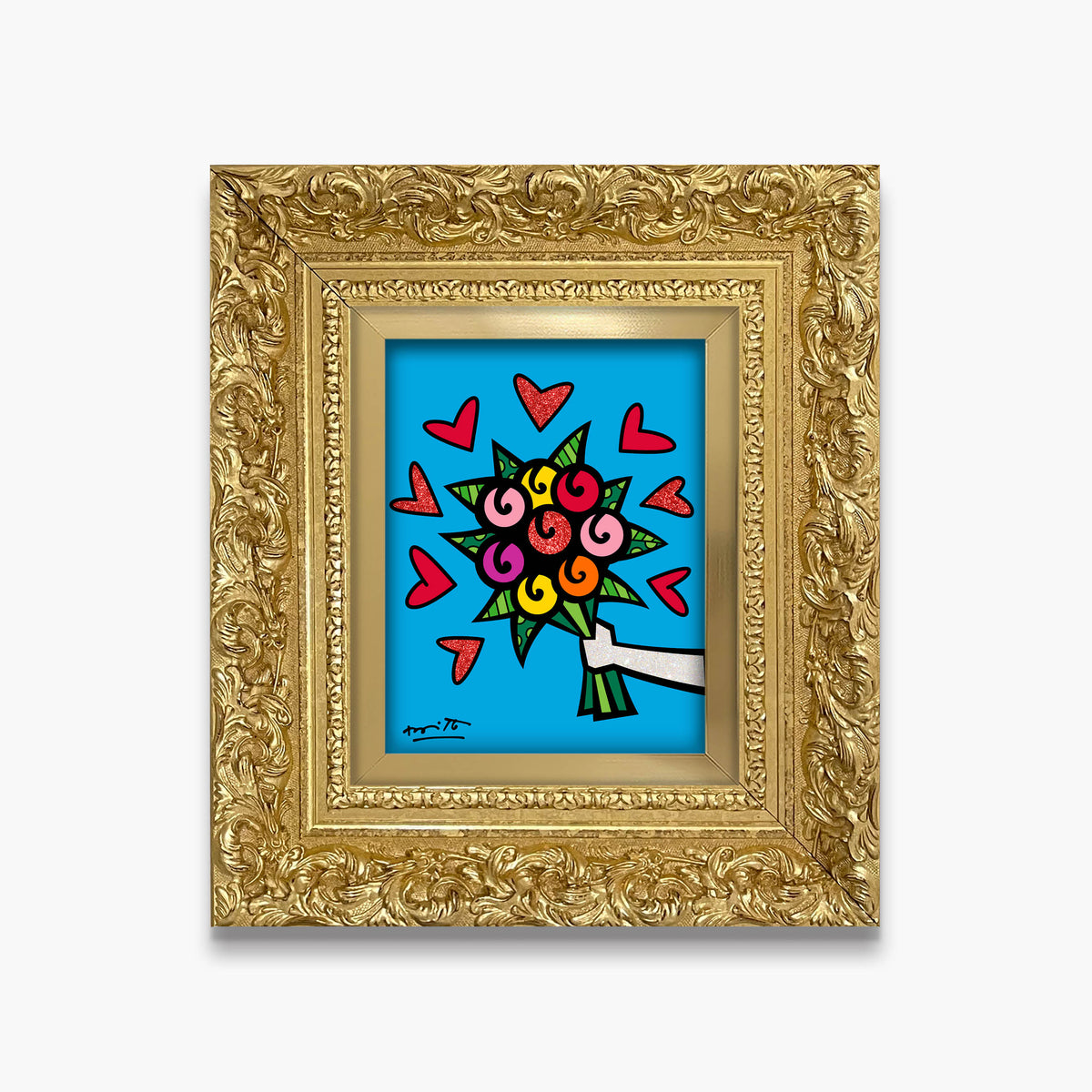modern pop art flowers are forever limited edition  vibrant home decor