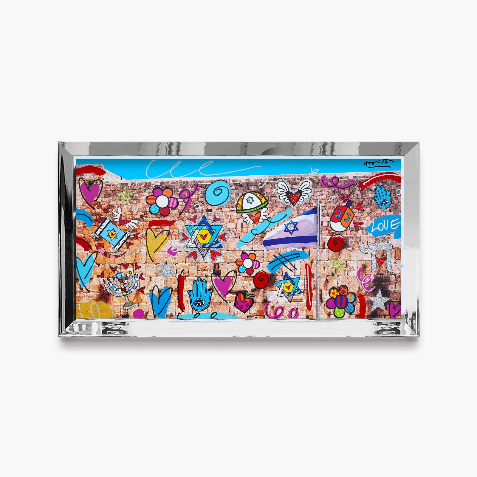 the western wall limited edition  colorful decorative collectible gift idea