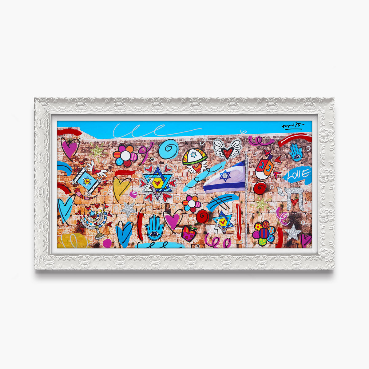 the western wall limited edition  colorful decorative collectible gift idea