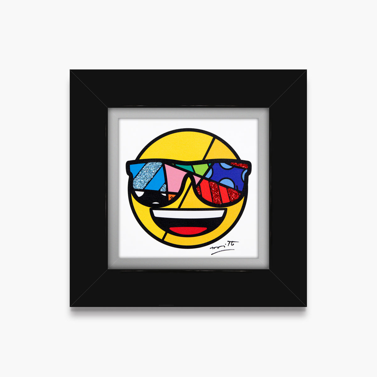you are very cool emoji  artistic colorful design collectible