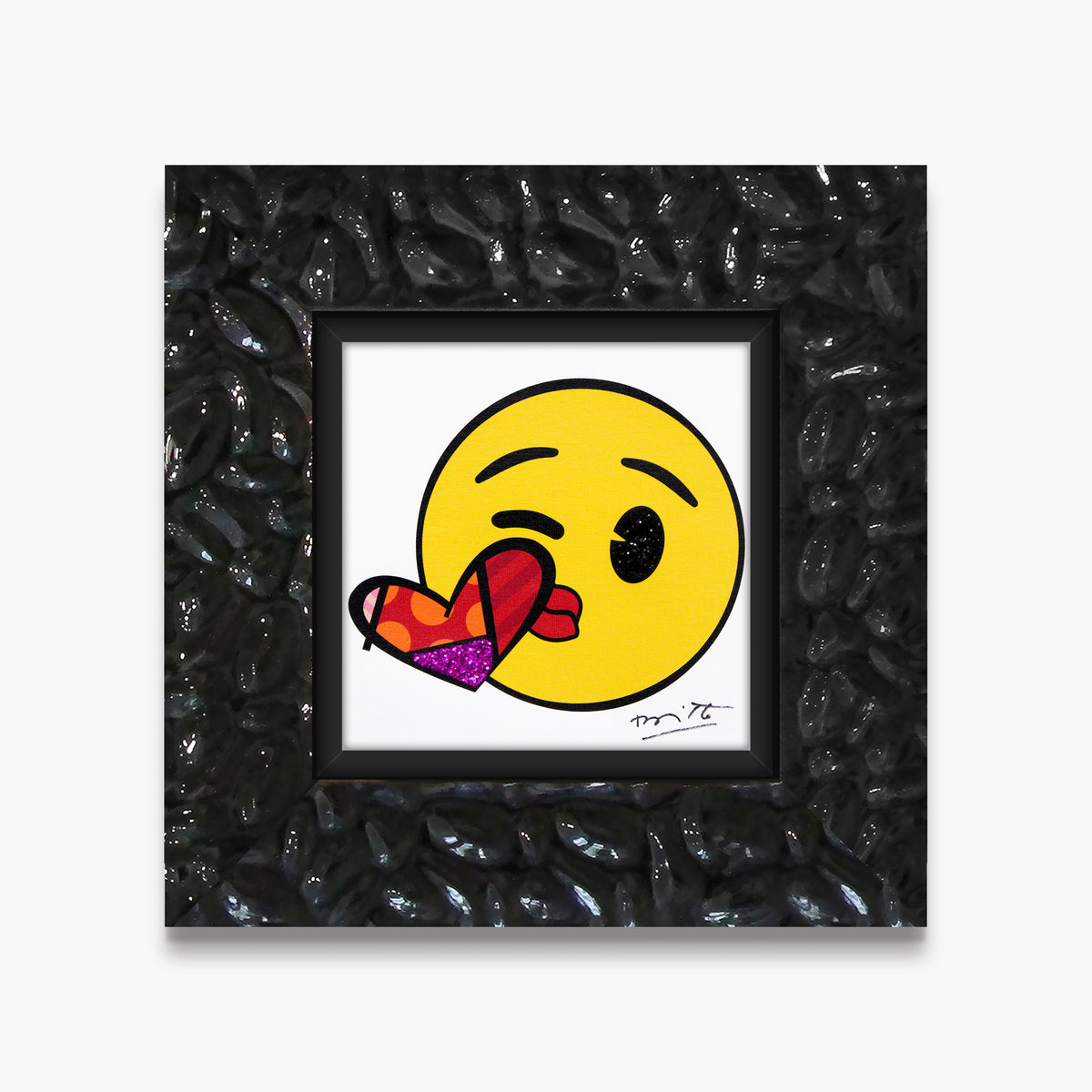 kisses for you emoji by  colorful decorative collectible gift idea