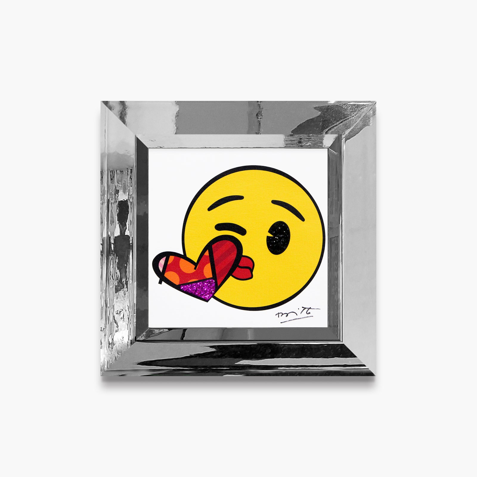 kisses for you emoji by  colorful decorative collectible gift idea