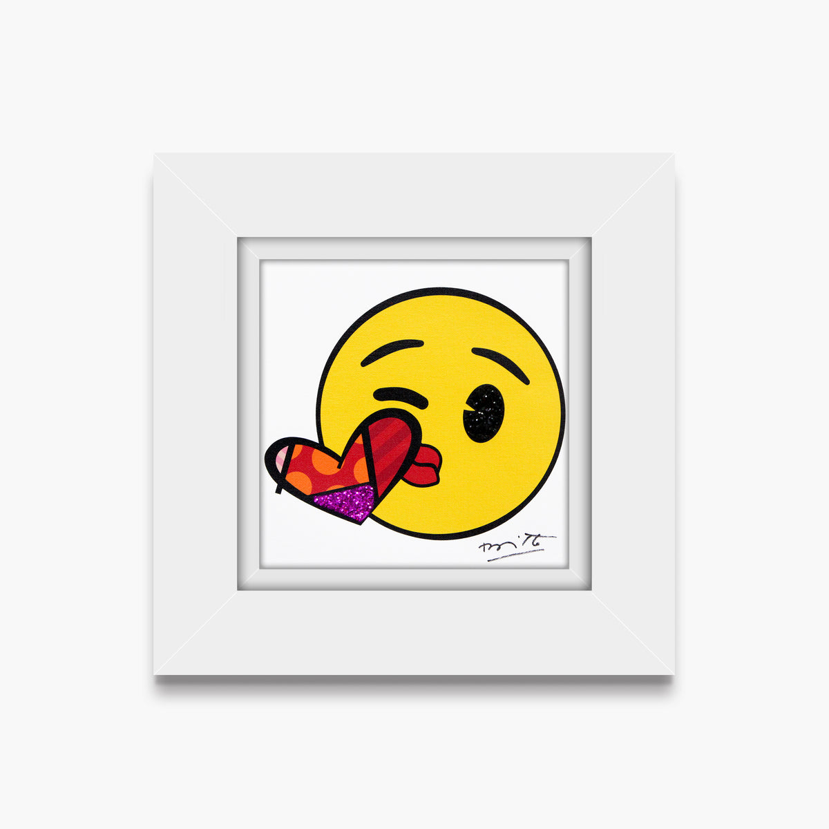 kisses for you emoji by  colorful decorative collectible gift idea