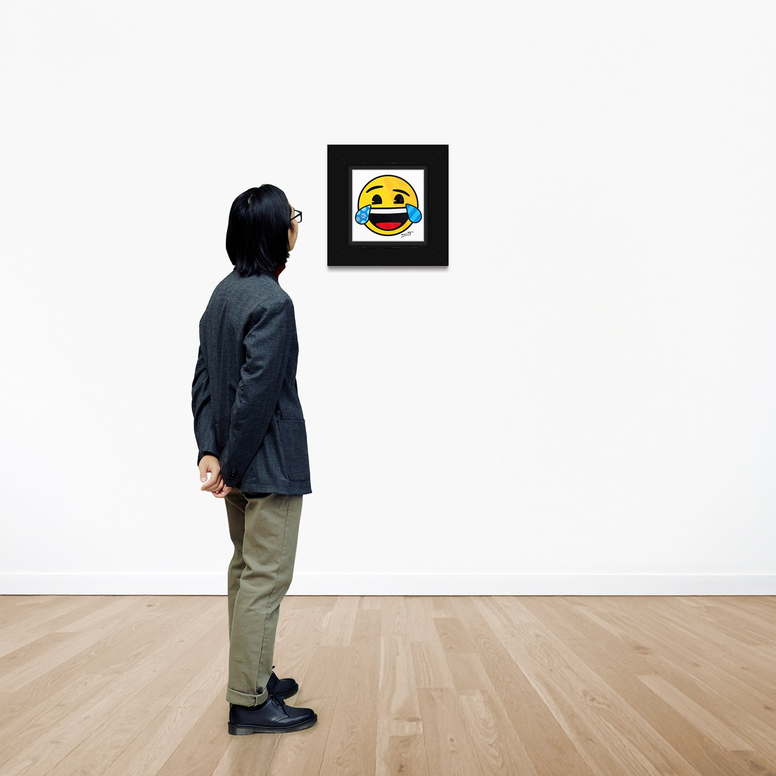 happy for you emoji by  colorful decorative collectible gift idea