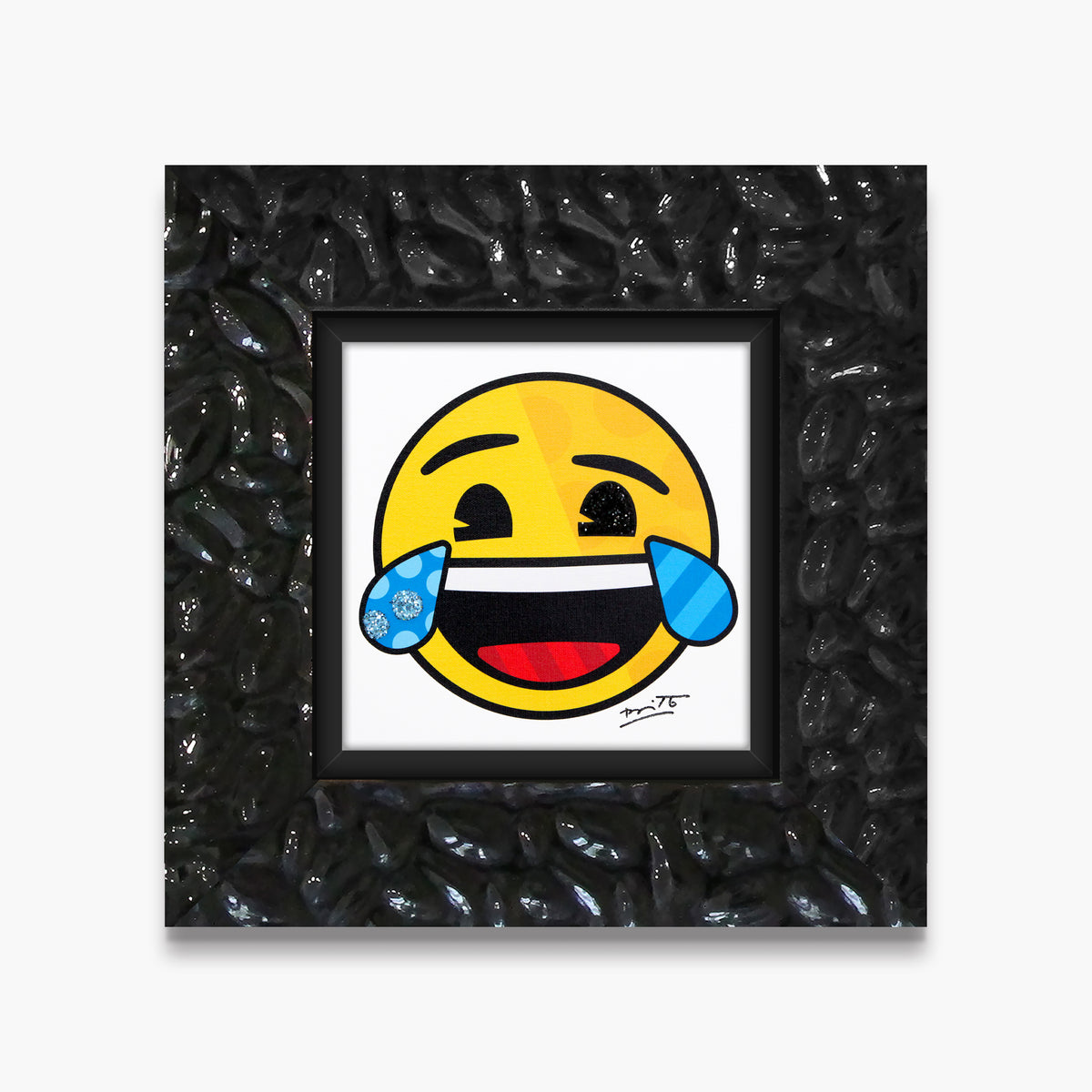 happy for you emoji by  colorful decorative collectible gift idea