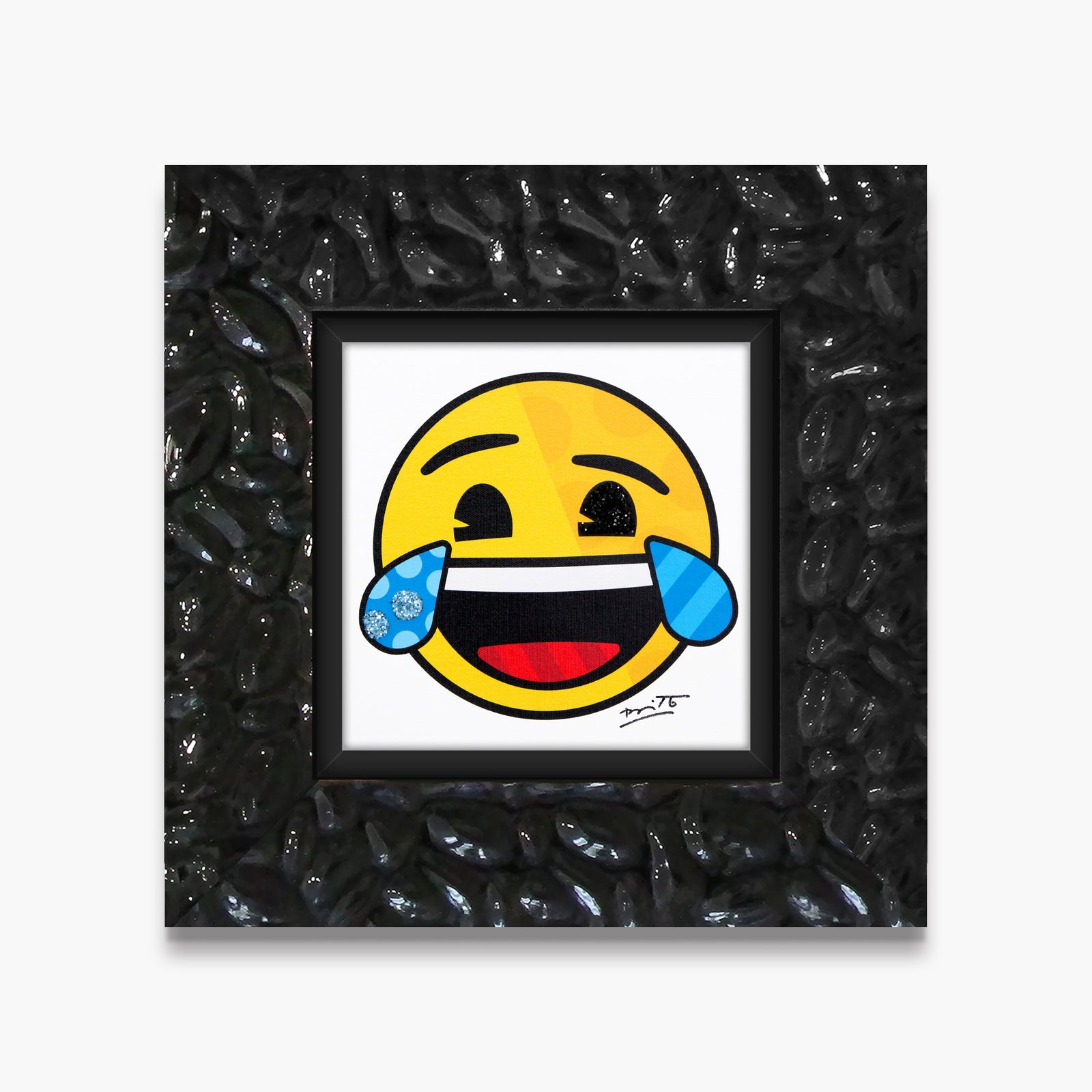 happy for you emoji by  colorful decorative collectible gift idea