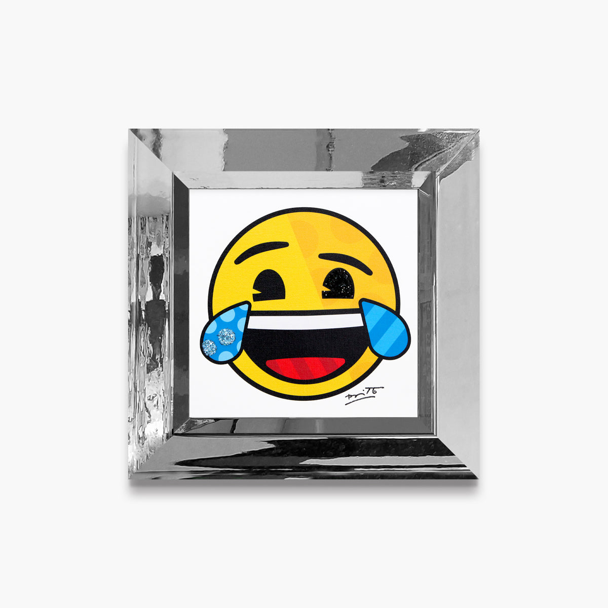 happy for you emoji by  colorful decorative collectible gift idea