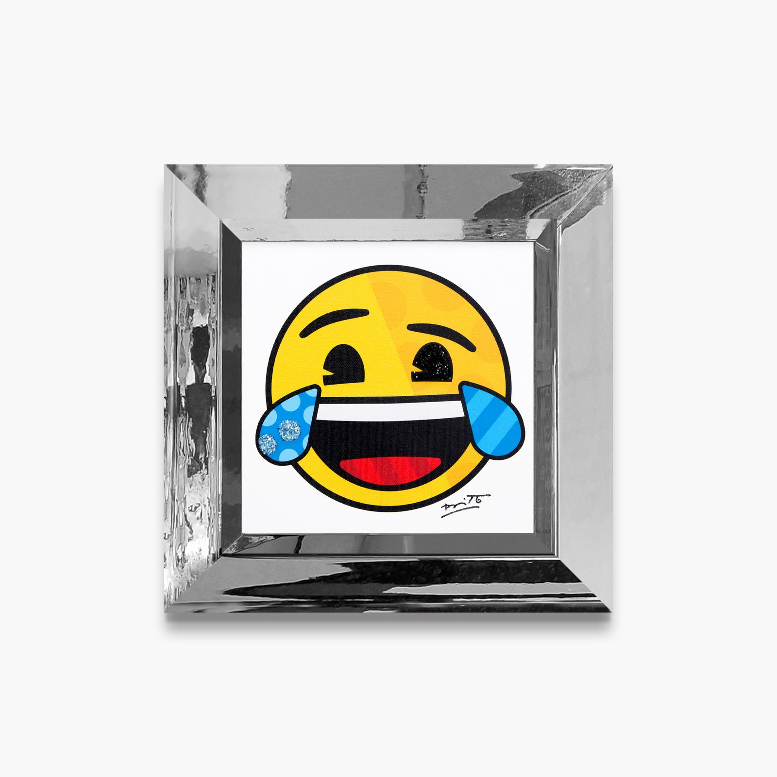 happy for you emoji by  colorful decorative collectible gift idea