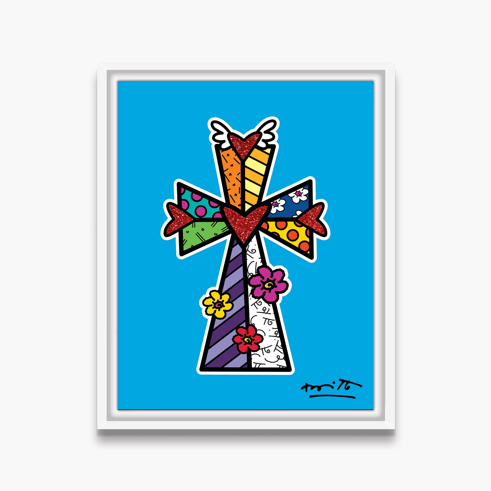 blessings limited edition print  artistic colorful design collectible