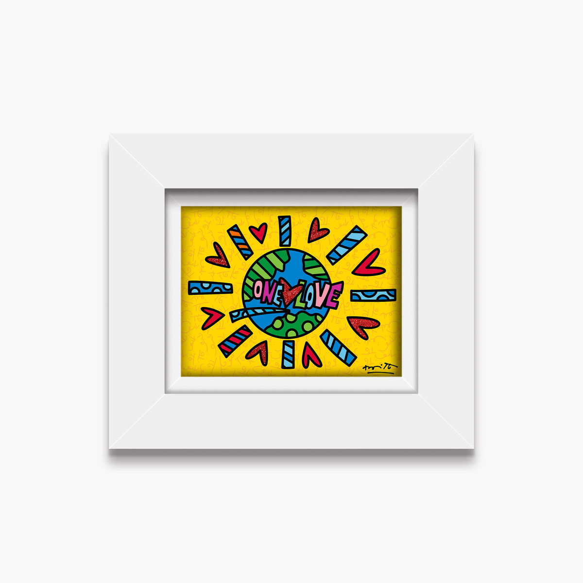 one love limited edition print  colorful decorative collectible gift idea