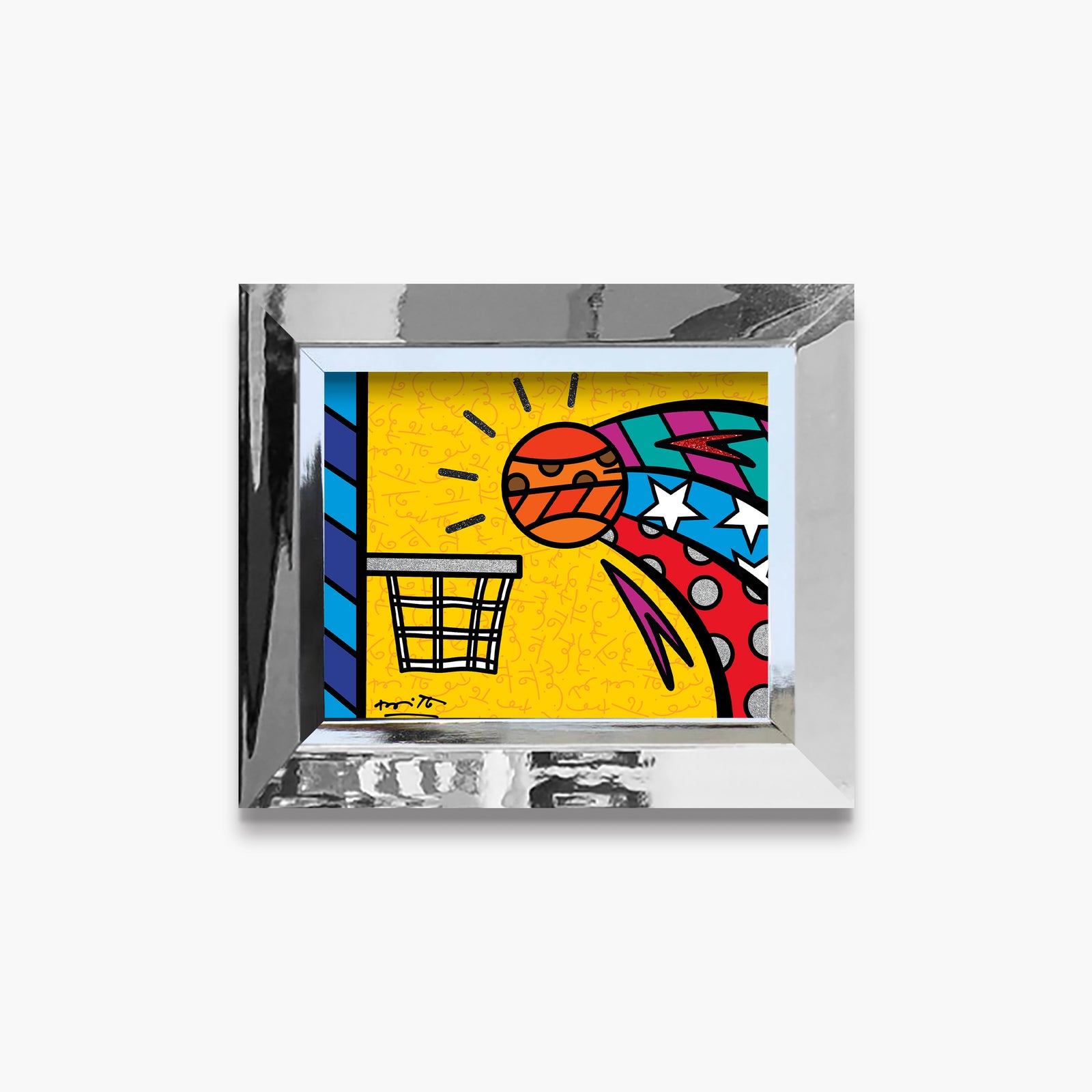 swish limited edition print  artistic colorful design collectible