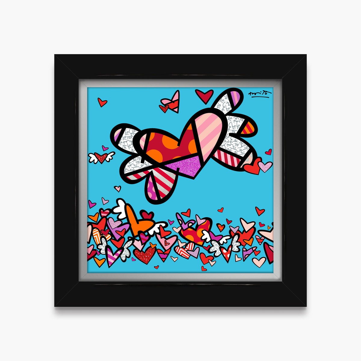flow ii hearts limited edition  colorful decorative collectible gift idea