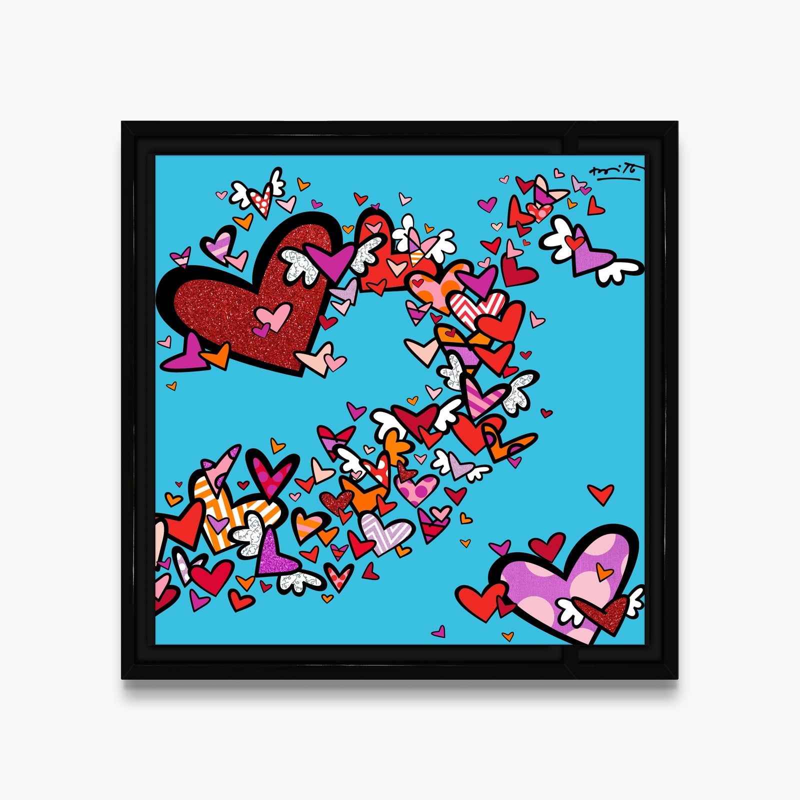 little flow iii limited edition  artistic colorful design collectible