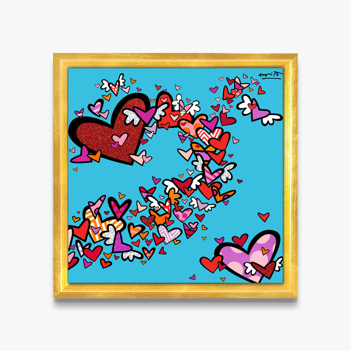 little flow iii limited edition  artistic colorful design collectible