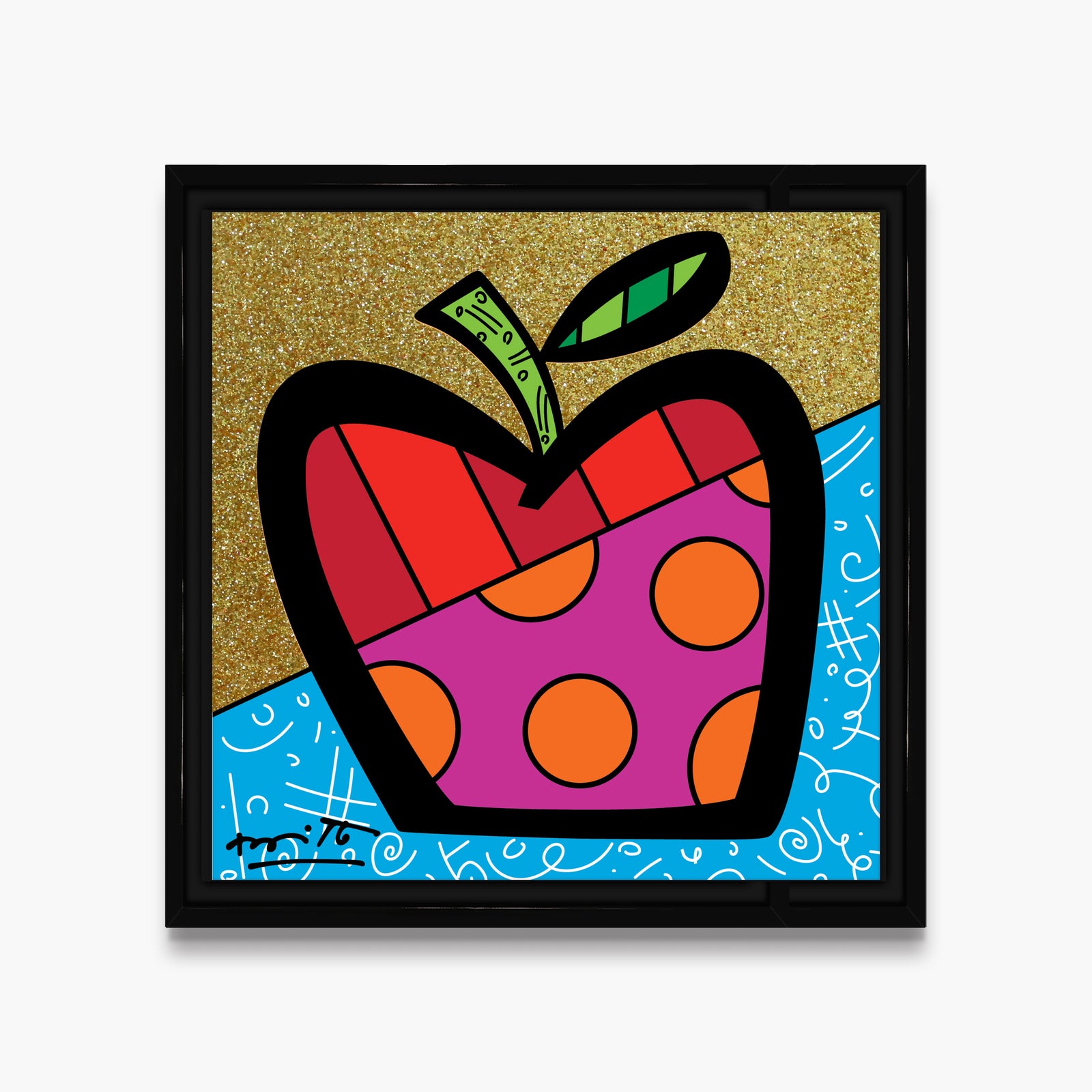 mazel tov apple limited edition  colorful decorative collectible gift idea