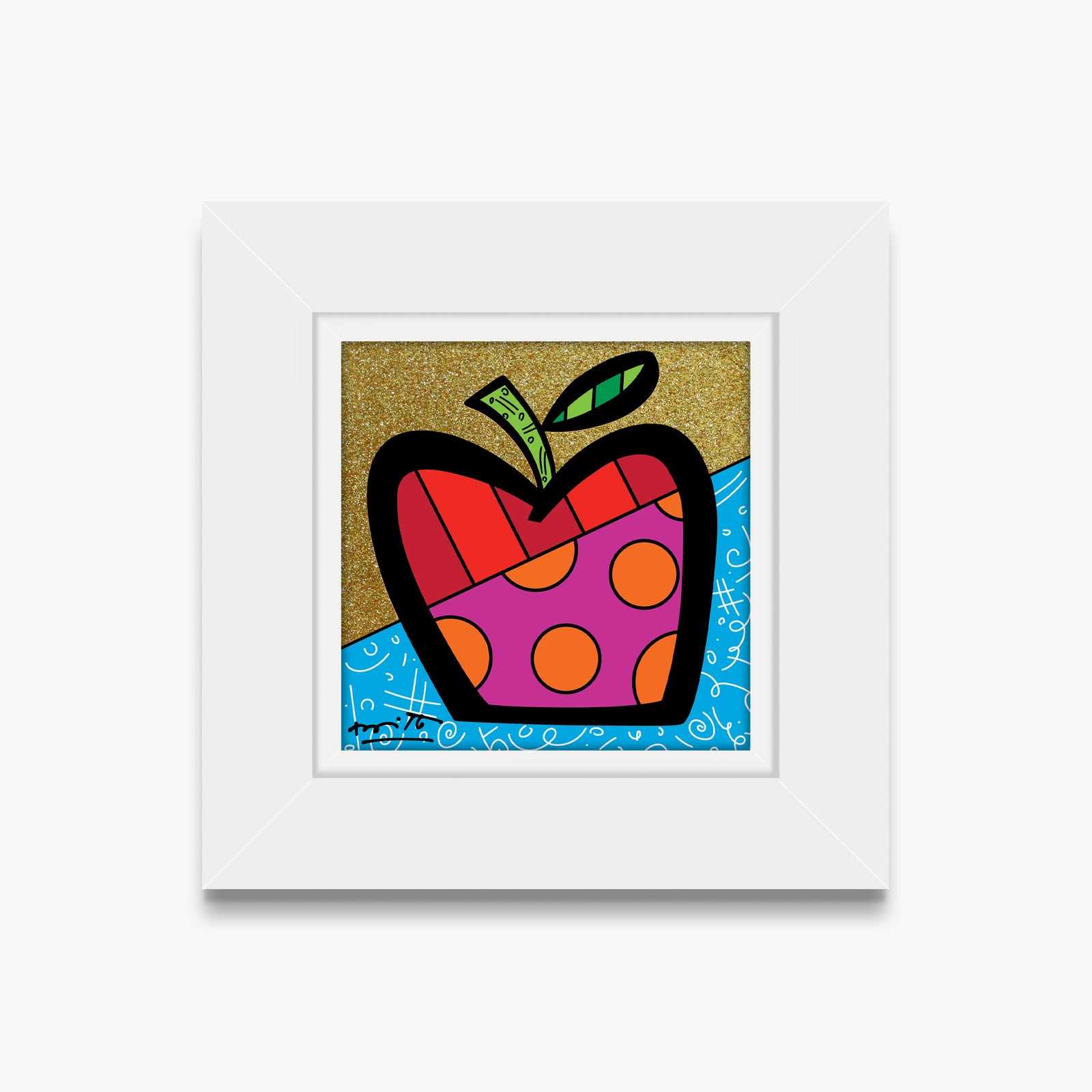 mazel tov apple limited edition  colorful decorative collectible gift idea