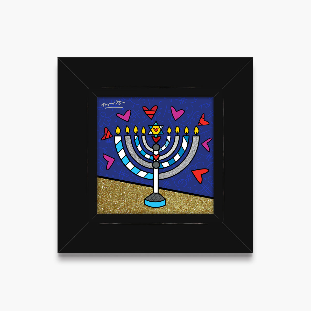 Mazel Tov (Menorah) - Limited Edition Print