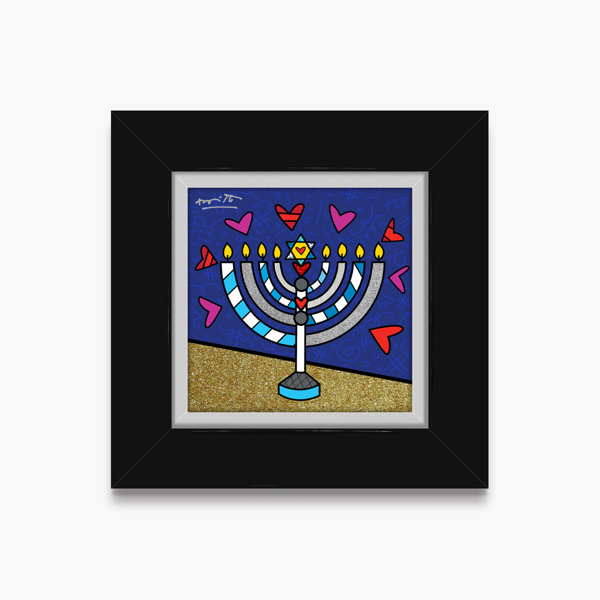 Mazel Tov (Menorah) - Limited Edition Print
