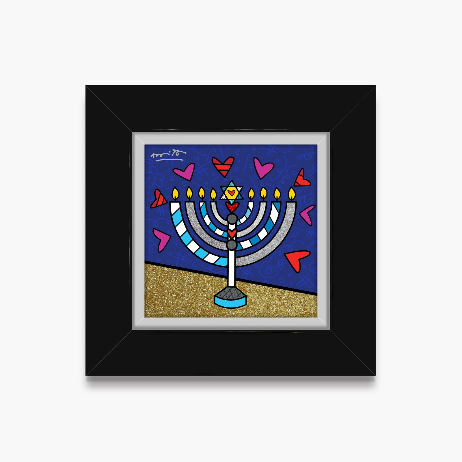 Mazel Tov (Menorah) - Limited Edition Print