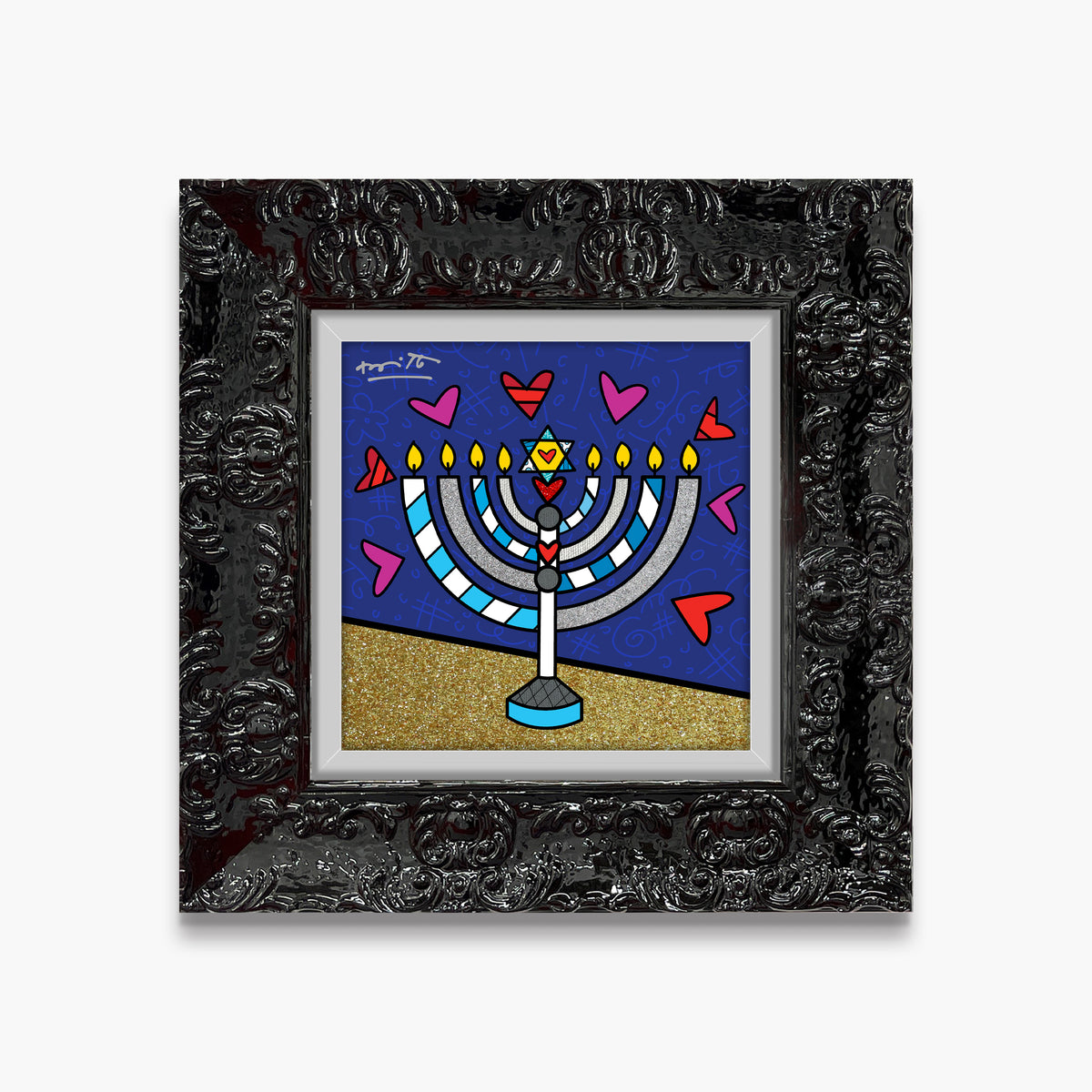 Mazel Tov (Menorah) - Limited Edition Print