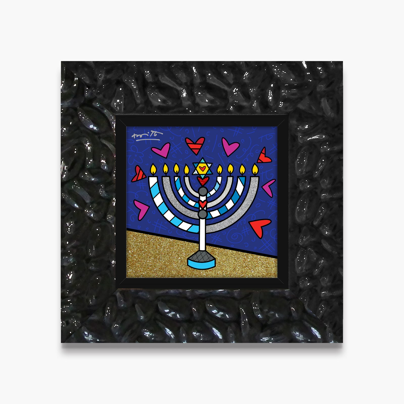 Mazel Tov (Menorah) - Limited Edition Print