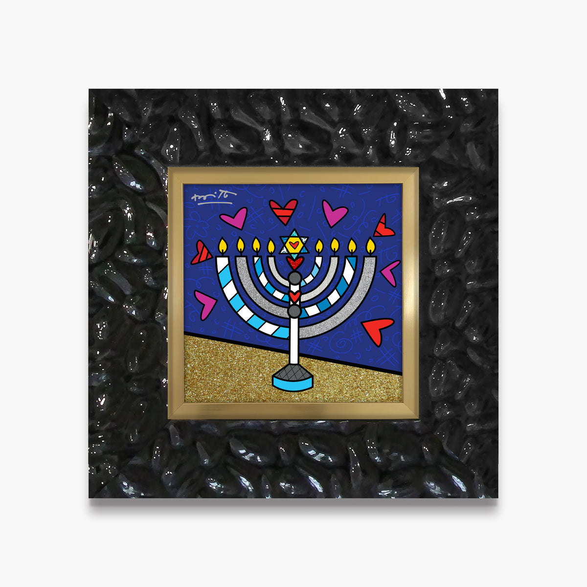 Mazel Tov (Menorah) - Limited Edition Print