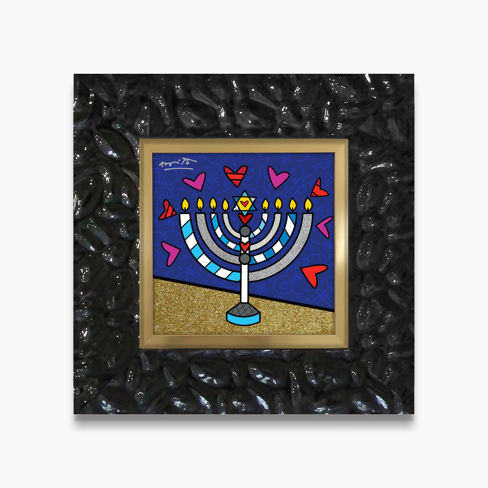 Mazel Tov (Menorah) - Limited Edition Print