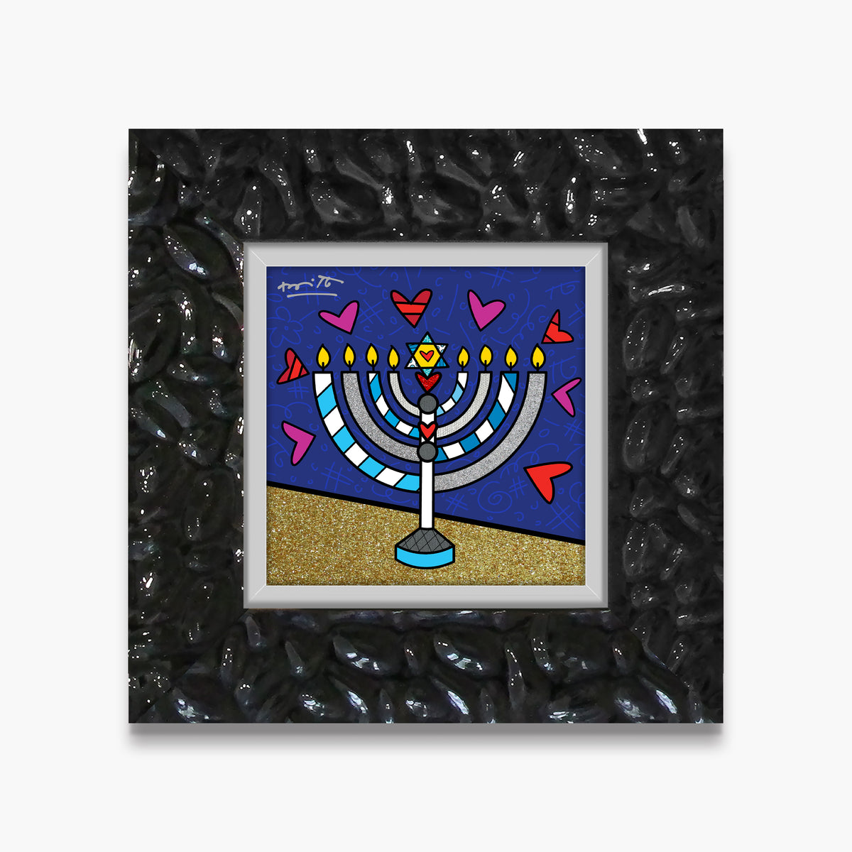 Mazel Tov (Menorah) - Limited Edition Print