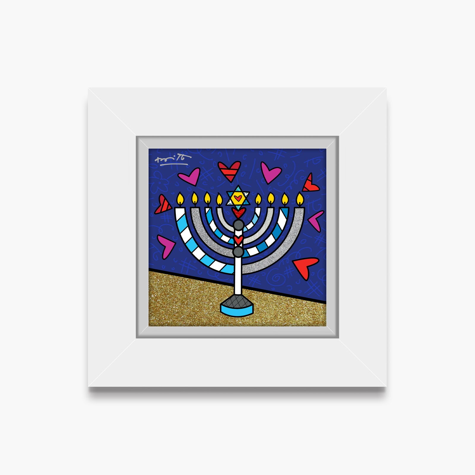 Mazel Tov (Menorah) - Limited Edition Print