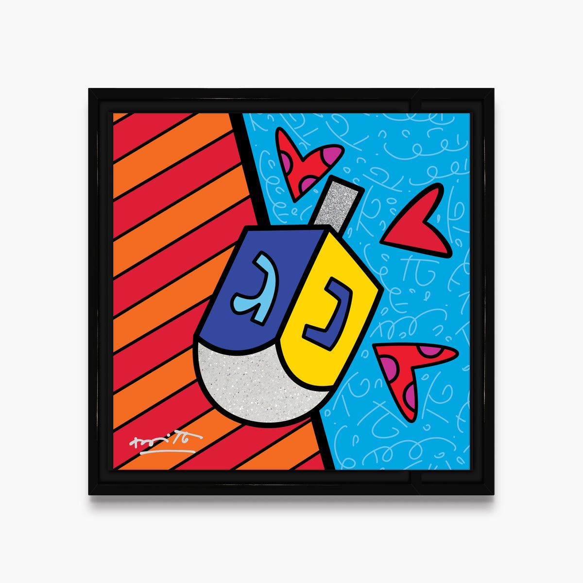 Mazel Tov (Dreidel) - Limited Edition Print