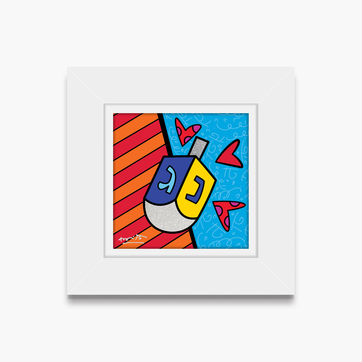 Mazel Tov (Dreidel) - Limited Edition Print