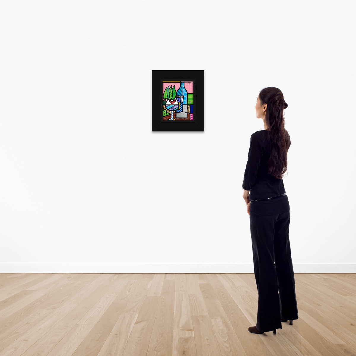 to happiness limited edition print  colorful decorative collectible gift idea