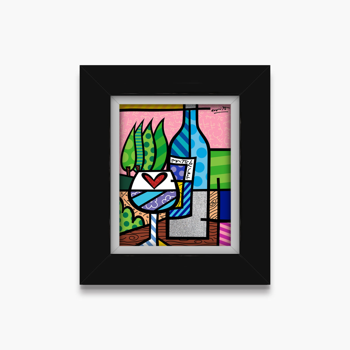 to happiness limited edition print  artistic colorful design collectible