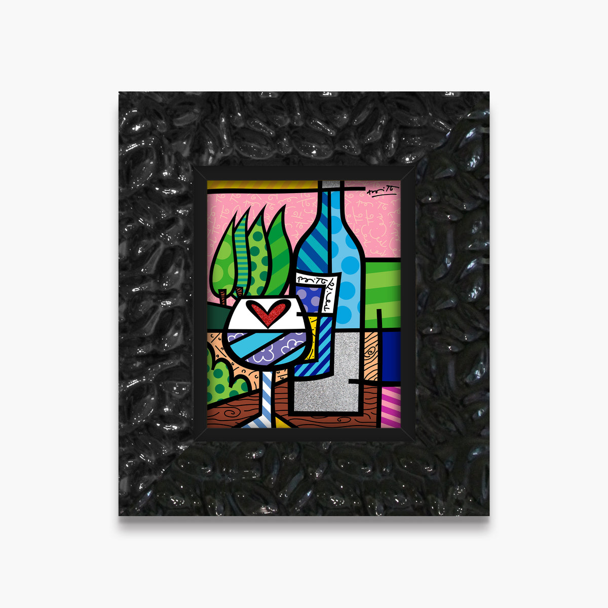 to happiness limited edition print  artistic colorful design collectible