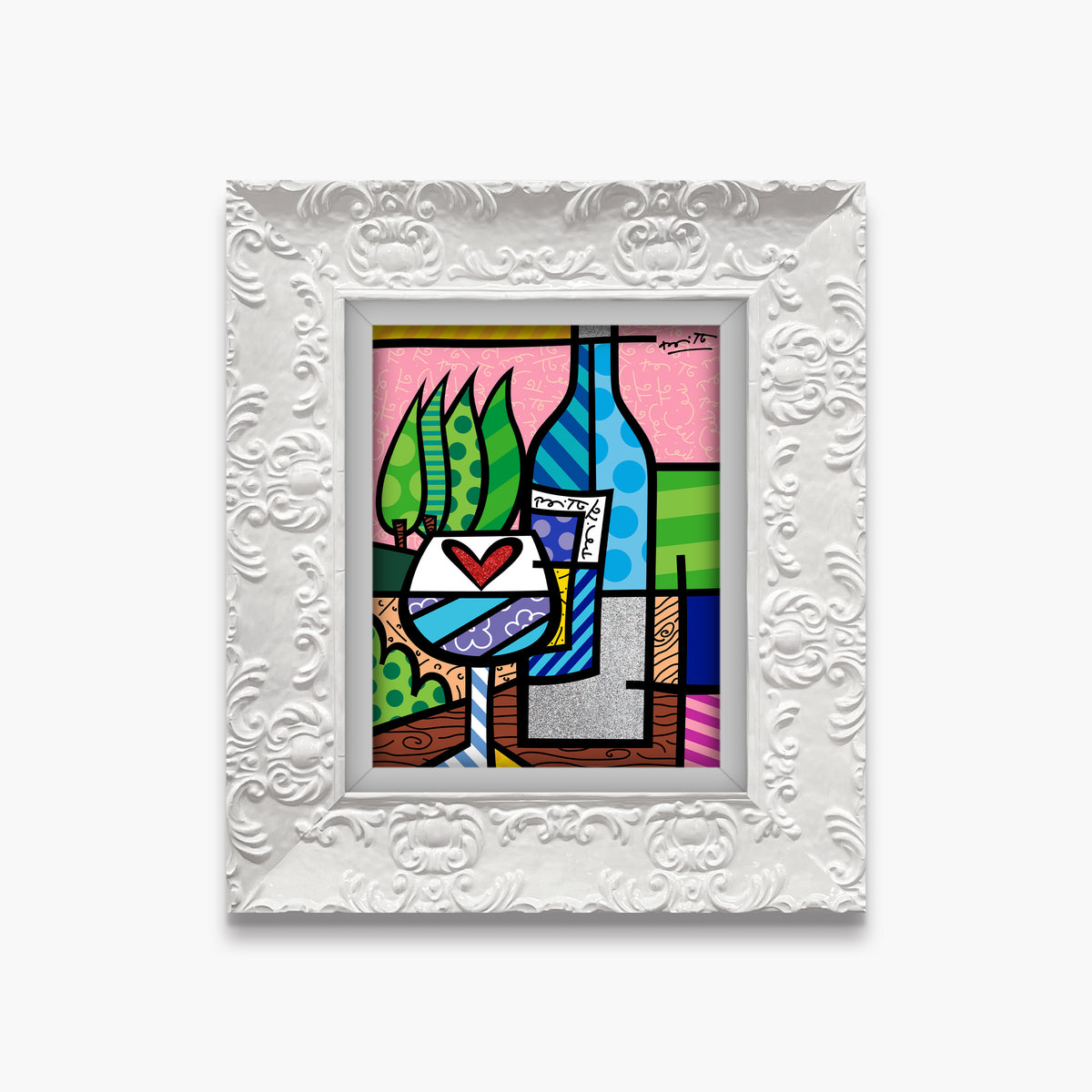 to happiness limited edition print  artistic colorful design collectible