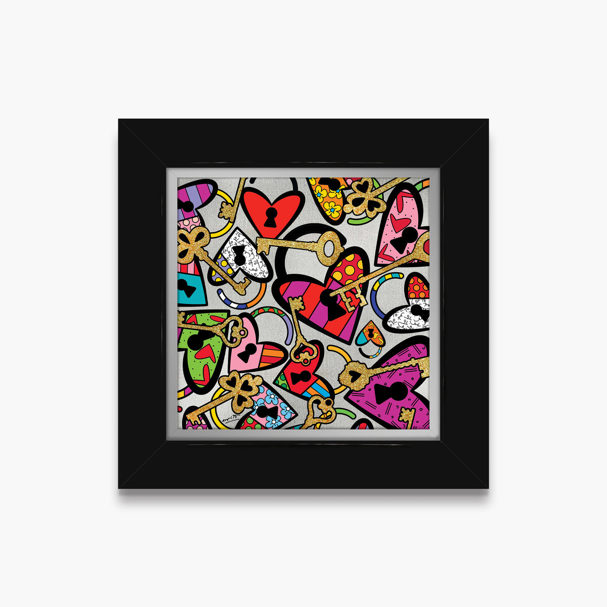 locks of love limited edition  artistic colorful design collectible