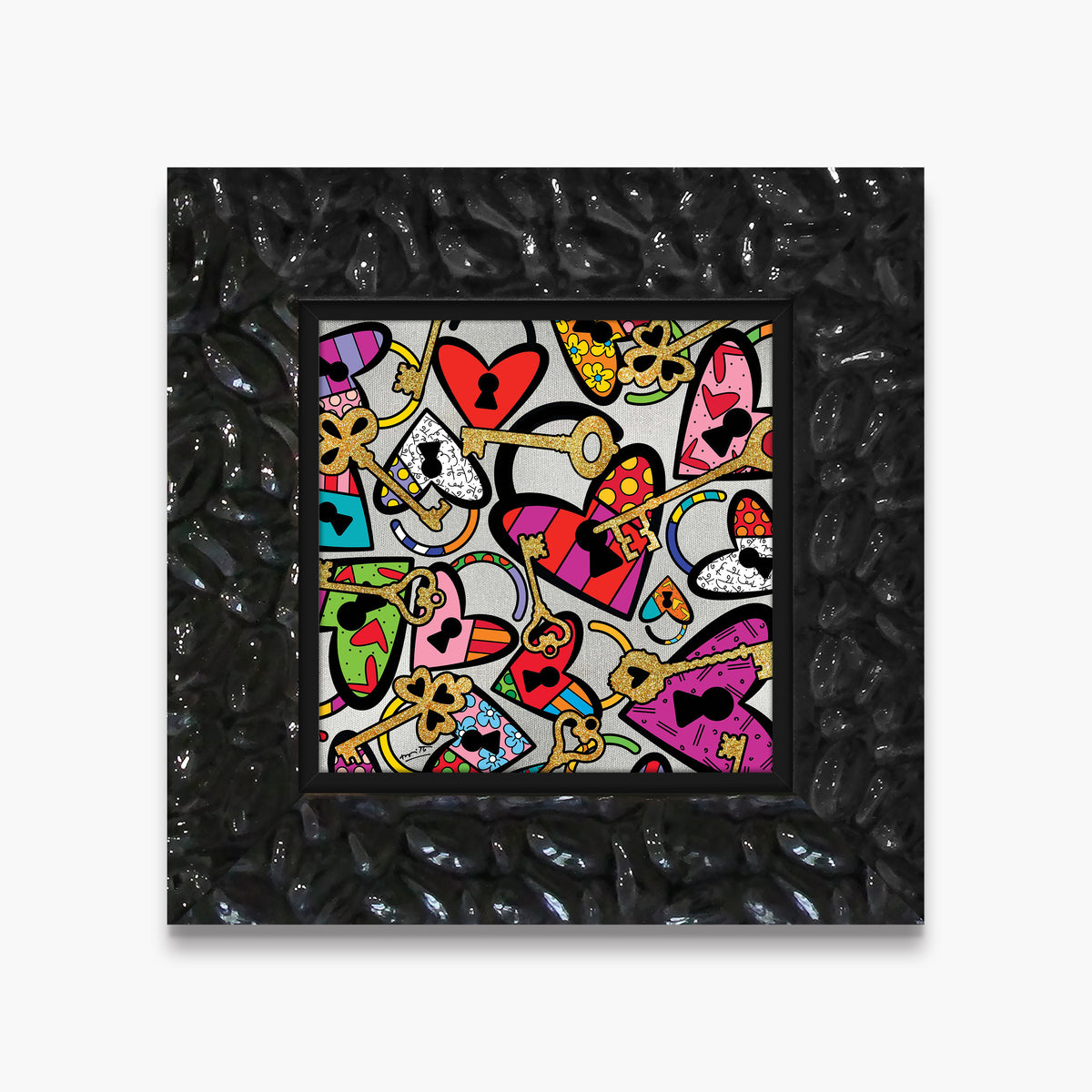 locks of love limited edition  artistic colorful design collectible