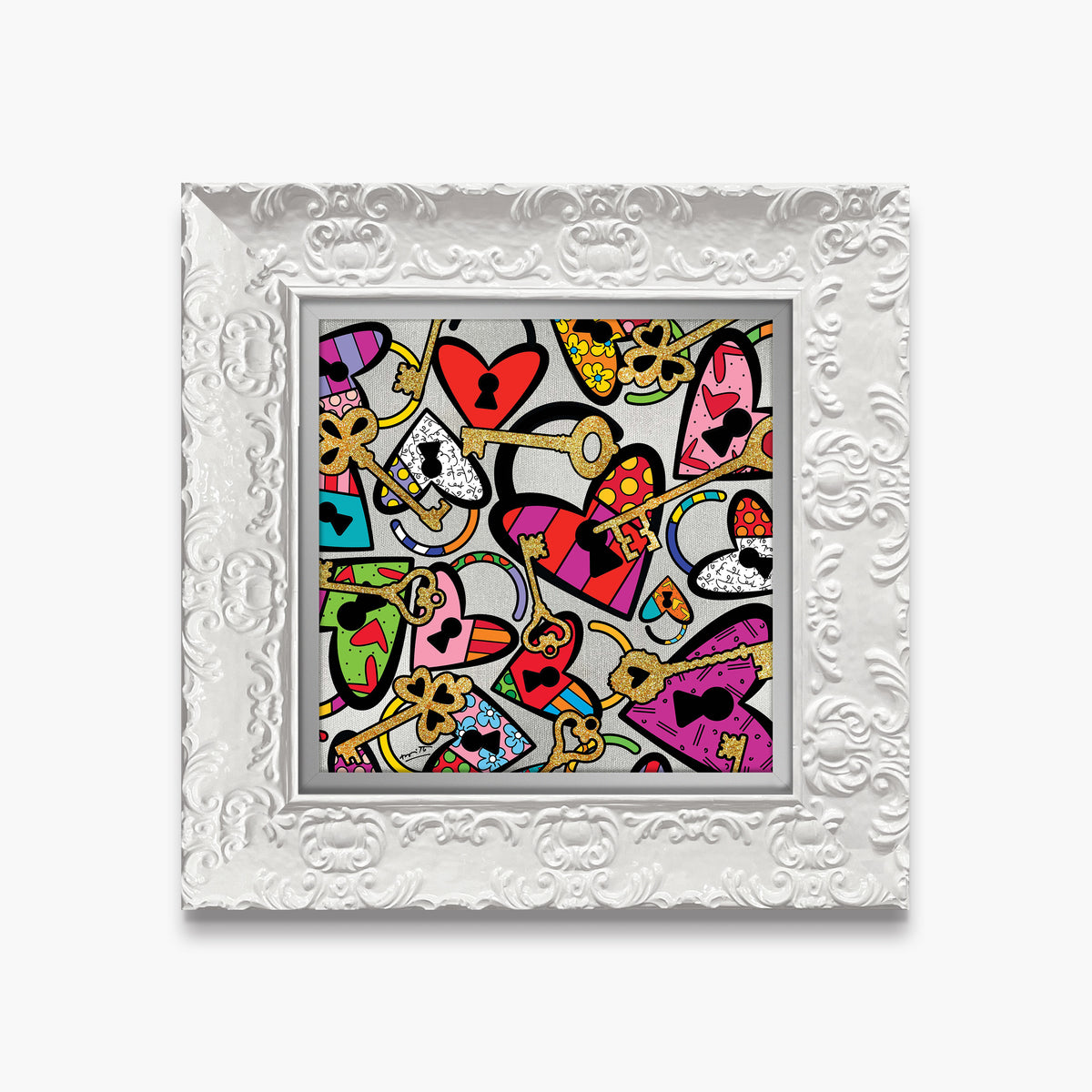 locks of love limited edition  artistic colorful design collectible