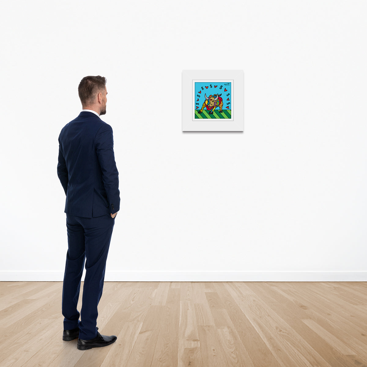 modern pop art for good luck limited edition  vibrant home decor