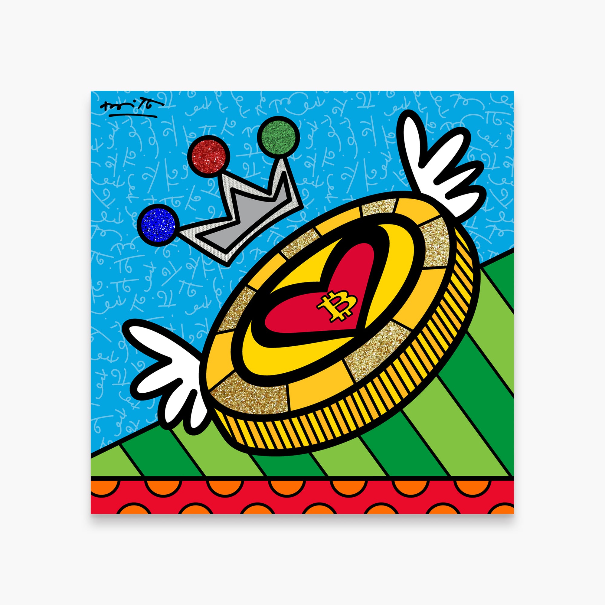 Holy Bitcoin! - Limited Edition Print - Shop Britto