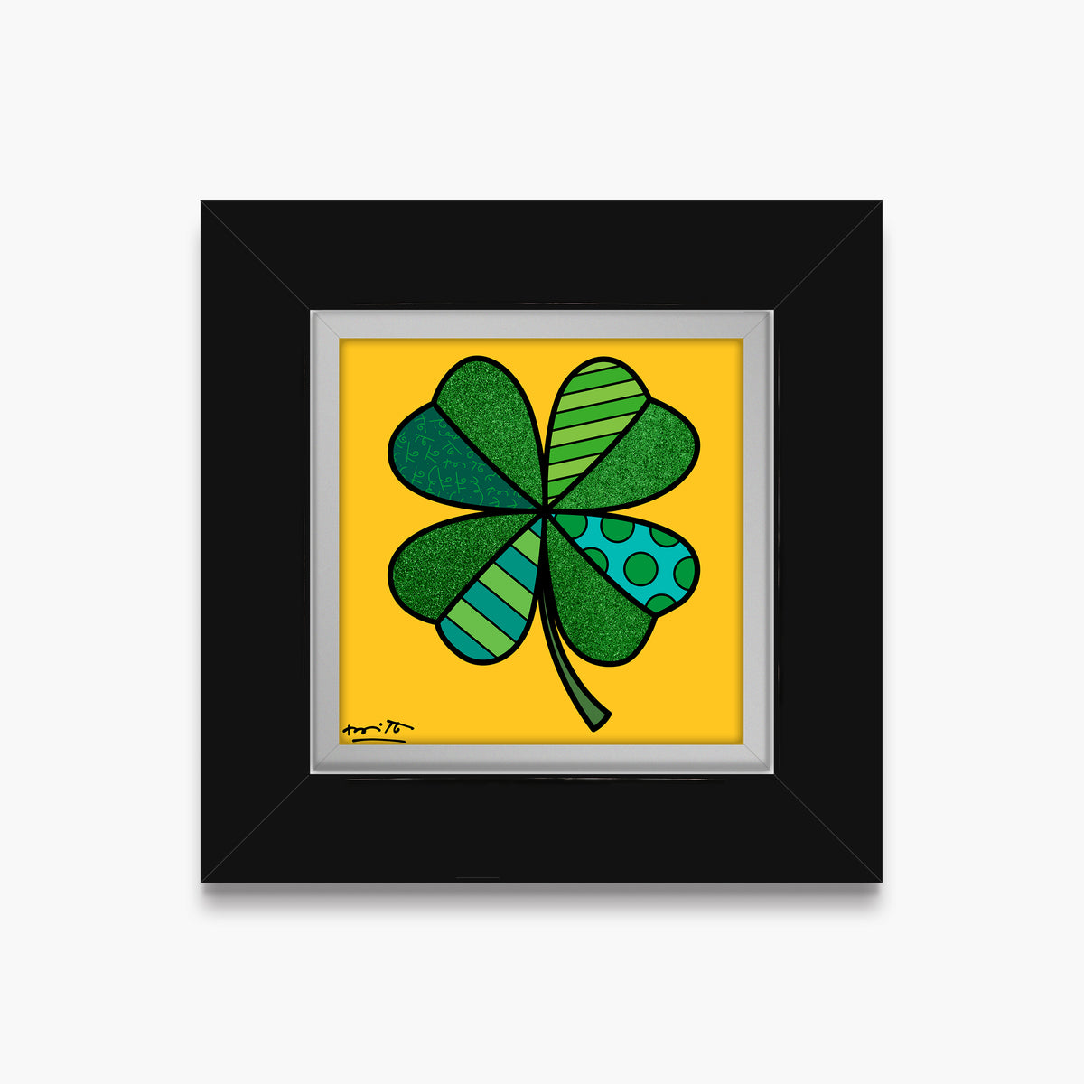 lucky you limited edition print  artistic colorful design collectible