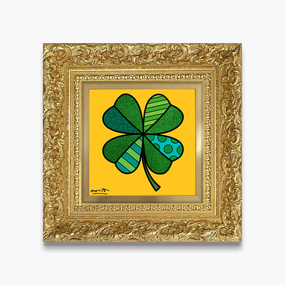 lucky you limited edition print  colorful decorative collectible gift idea